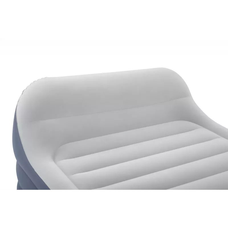 Bestway Tritech SleekFlow priekinės dalies pripučiamas čiužinys su įmontuotu kintamosios srovės siurbliu ir antimikrobine danga Queen dydžio 2,26 m x 1,52 m x 84 cm
