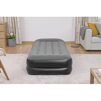 Bestway Tritech pripučiamas čiužinys Twin su įmontuotu kintamosios srovės siurbliu ir antimikrobine danga 1,91 m x 97 cm x 46 cm