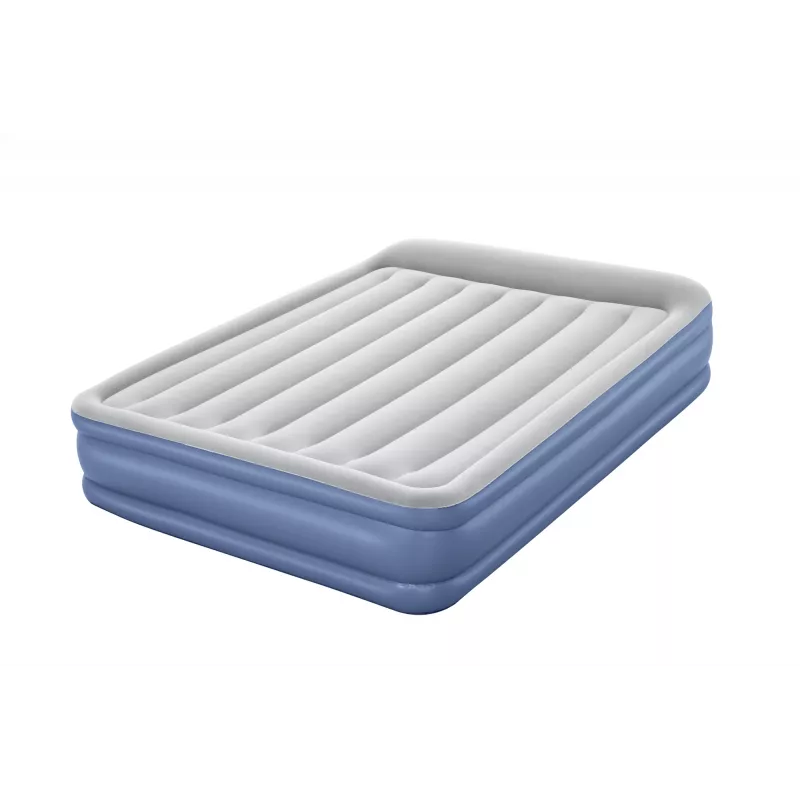 Bestway Tritech pripučiamas čiužinys Queen su įmontuotu kintamosios srovės siurbliu ir antimikrobine danga 2,03 m x 1,52 m x 46 cm