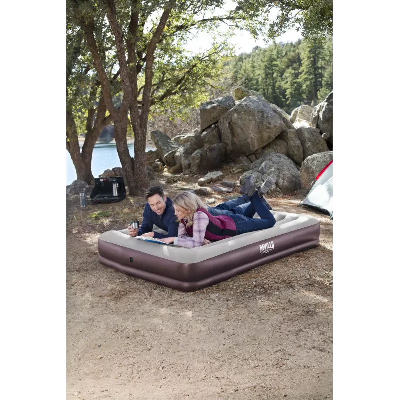 Bestway 67699 pripučiamas čiužinys Dvivietis čiužinys Ruda, Pilka Unisex