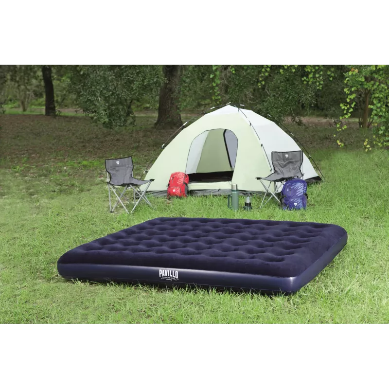 Bestway Flocked Airbed - King - 2,03 m x 1,83 m x 22 cm, dvigubas čiužinys