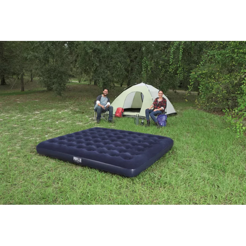 Bestway Flocked Airbed - King - 2,03 m x 1,83 m x 22 cm, dvigubas čiužinys