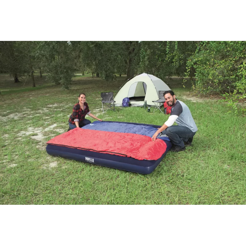 Bestway Flocked Airbed - King - 2,03 m x 1,83 m x 22 cm, dvigubas čiužinys