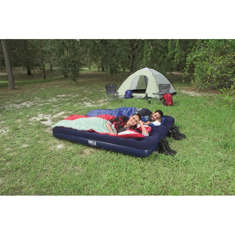 Bestway Flocked Airbed - King - 2,03 m x 1,83 m x 22 cm, dvigubas čiužinys