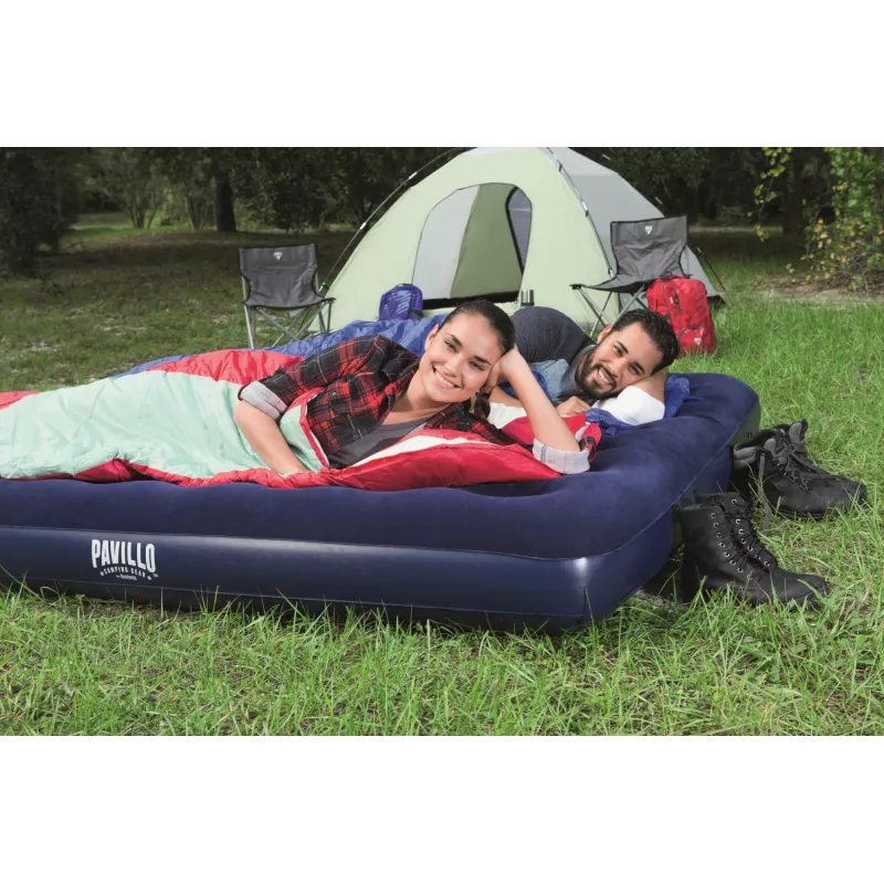 Bestway Flocked Airbed - King - 2,03 m x 1,83 m x 22 cm, dvigubas čiužinys