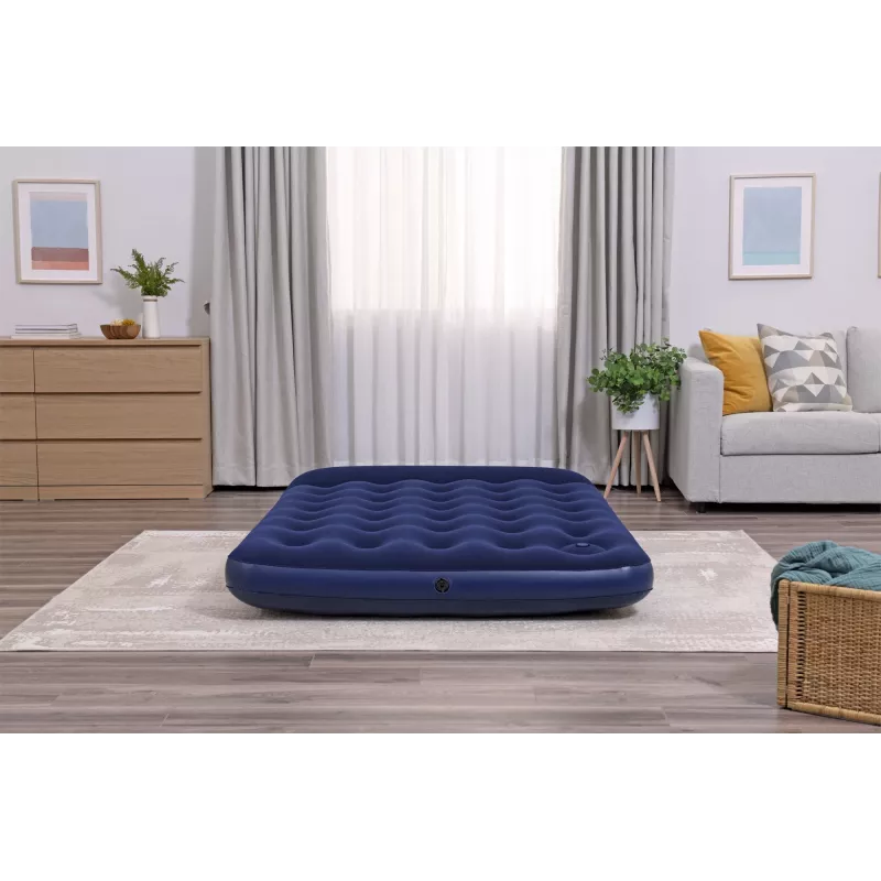 Bestway pripučiamas čiužinys Full su įmontuotu kojiniu pompa 1,91 m x 1,37 m x 28 cm
