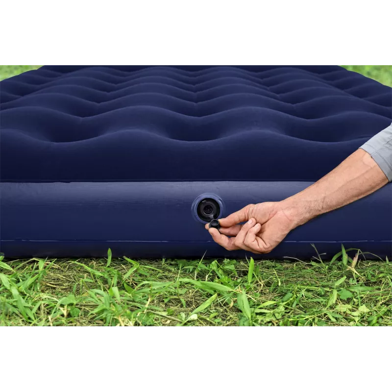 Bestway pripučiamas čiužinys Full su įmontuotu kojiniu pompa 1,91 m x 1,37 m x 28 cm