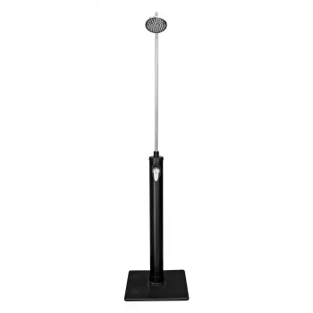Bestway SolarFlow 8 L lauko dušas, laisvai stovintis, juoda, nerūdijantis plienas, 8 L, EN1112, 500 mm, 500 mm