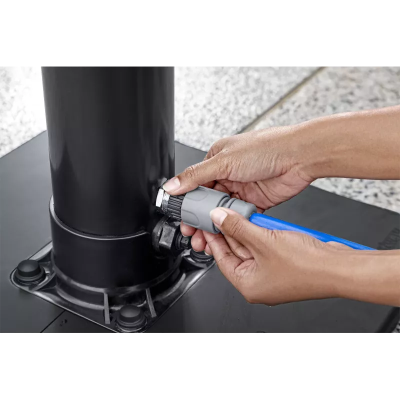 Bestway SolarFlow 8 L lauko dušas, laisvai stovintis, juoda, nerūdijantis plienas, 8 L, EN1112, 500 mm, 500 mm