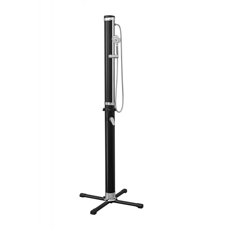 Bestway SolarFlow 5,2 gal. lauko dušas, laisvai pastatomas, juodas, metalas, PVC, 20 l, EN1112, 620 mm