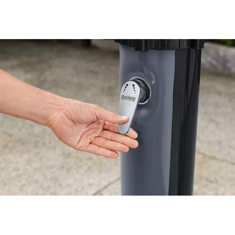Bestway SolarFlow 35 L lauko dušas, pastatomas, juodas, 35 L, EN1112, 620 mm, 620 mm