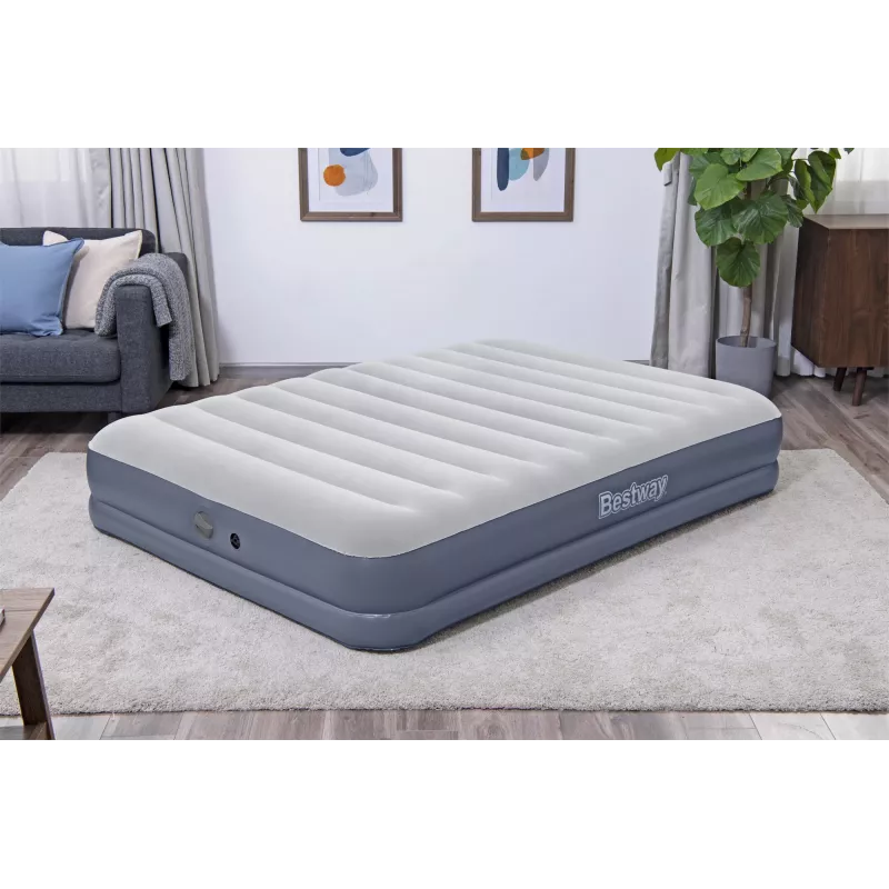 Bestway Tritech pripučiamas čiužinys Queen su įkraunamu siurbliu 2,03 m x 1,52 m x 36 cm