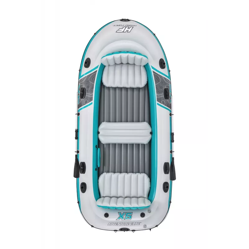 Bestway Hydro-Force Adventure Elite X5 pripučiamas plaustų rinkinys 3,64 m