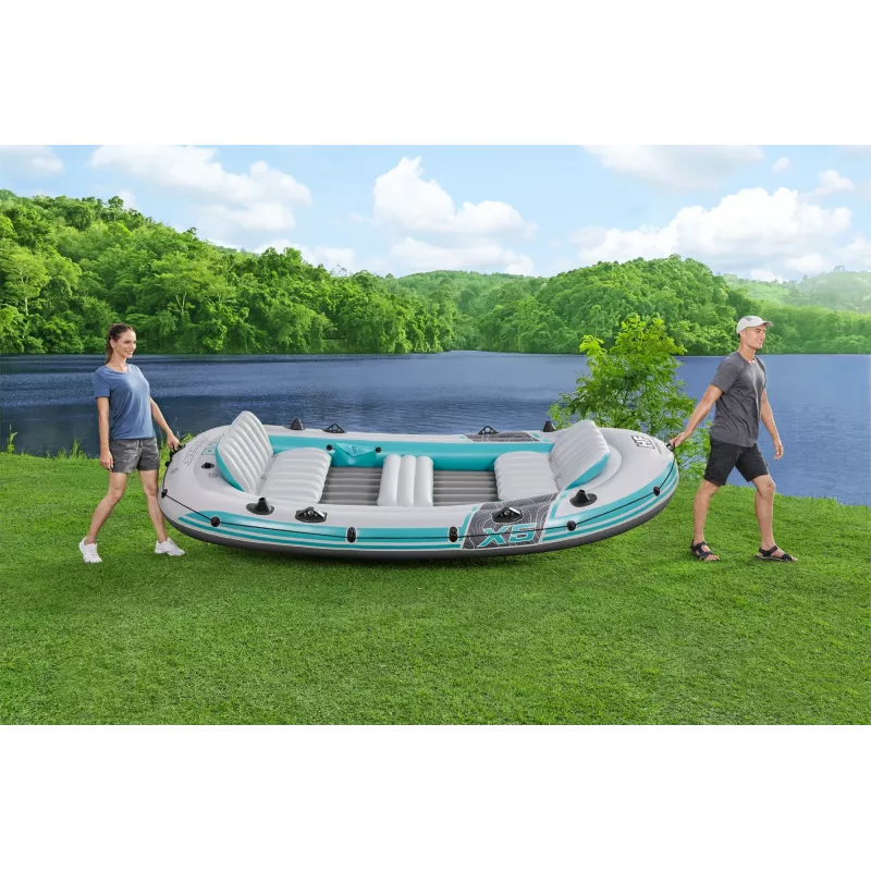 Bestway Hydro-Force Adventure Elite X5 pripučiamas plaustų rinkinys 3,64 m
