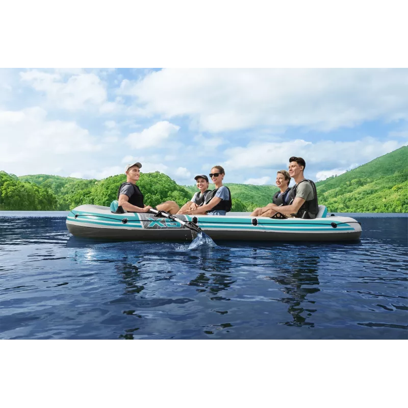 Bestway Hydro-Force Adventure Elite X5 pripučiamas plaustų rinkinys 3,64 m