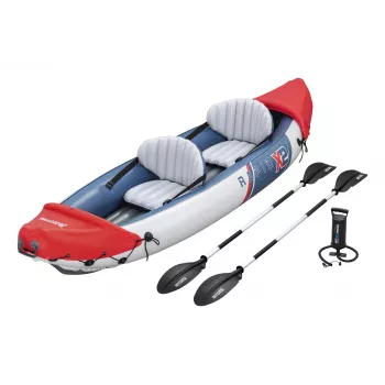 Bestway Hydro Force Rapid X2 pripučiamas 2 asmenų baidarių rinkinys 3,21 m