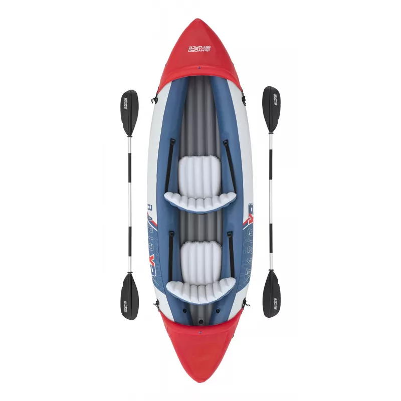 Bestway Hydro Force Rapid X2 pripučiamas 2 asmenų baidarių rinkinys 3,21 m
