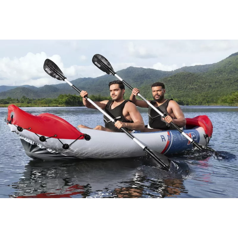 Bestway Hydro Force Rapid X2 pripučiamas 2 asmenų baidarių rinkinys 3,21 m