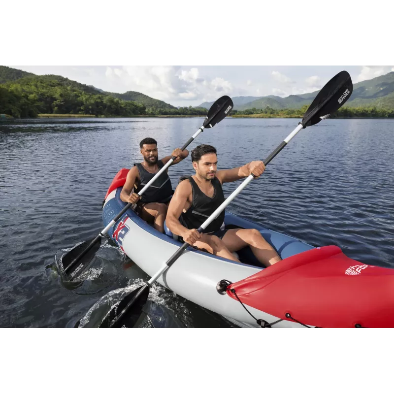 Bestway Hydro Force Rapid X2 pripučiamas 2 asmenų baidarių rinkinys 3,21 m