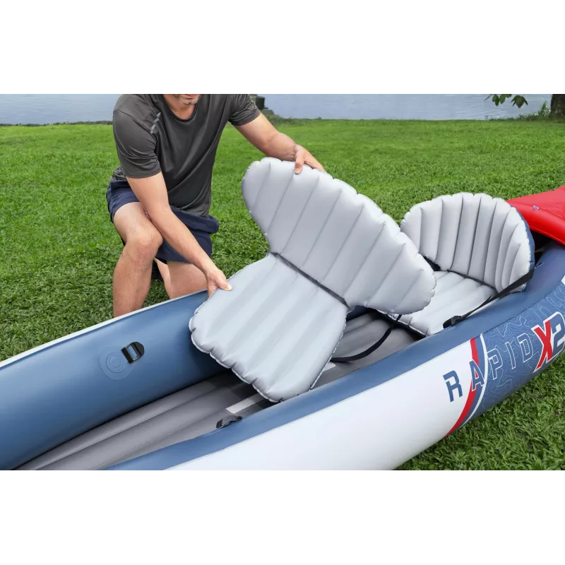 Bestway Hydro Force Rapid X2 pripučiamas 2 asmenų baidarių rinkinys 3,21 m