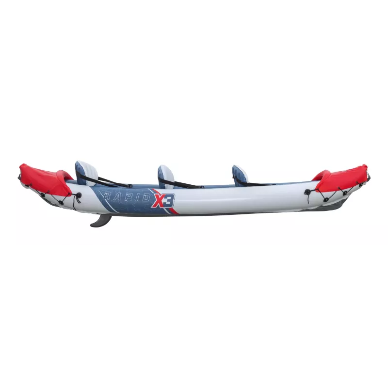 Bestway Hydro Force Rapid X3 pripučiamas 3 asmenų baidarių rinkinys 3,81 m
