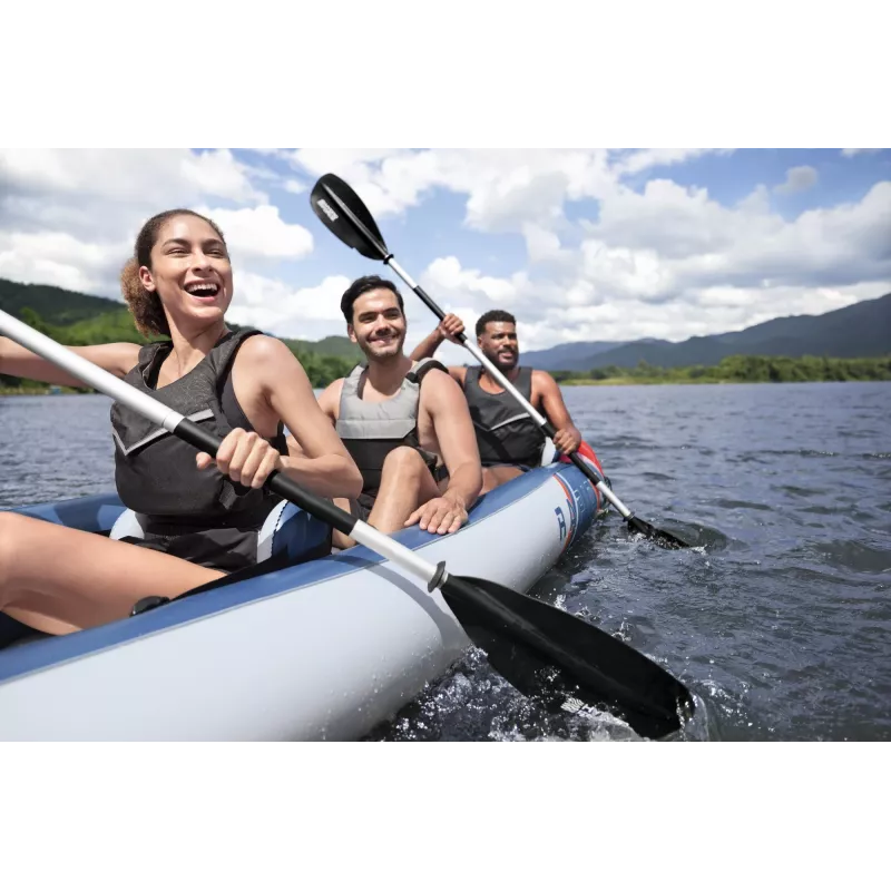 Bestway Hydro Force Rapid X3 pripučiamas 3 asmenų baidarių rinkinys 3,81 m