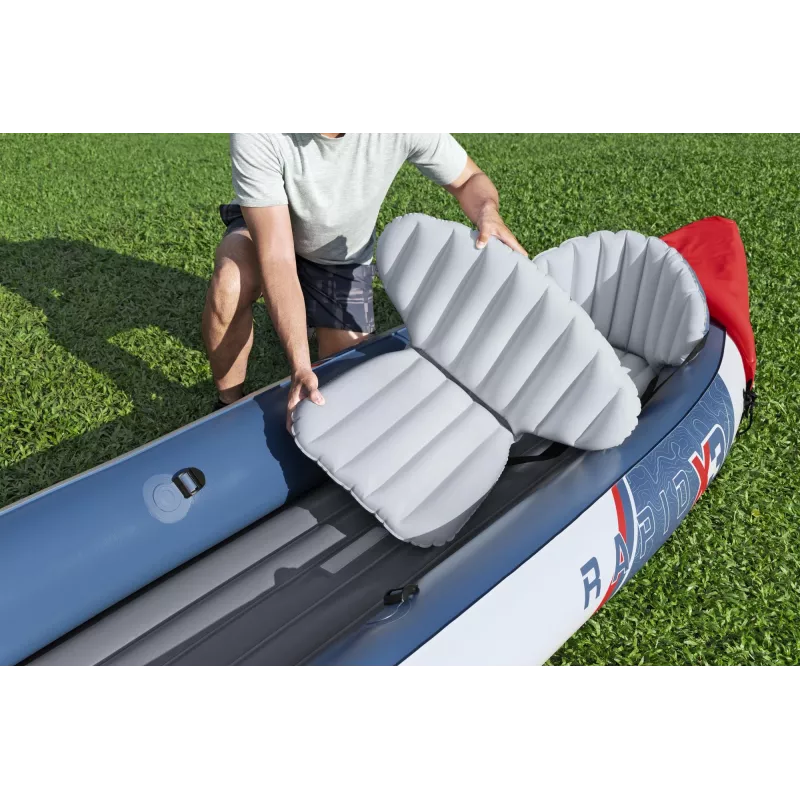 Bestway Hydro Force Rapid X3 pripučiamas 3 asmenų baidarių rinkinys 3,81 m