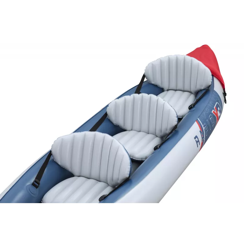 Bestway Hydro Force Rapid X3 pripučiamas 3 asmenų baidarių rinkinys 3,81 m