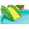 Bestway Crocodile Cove pripučiamas vandens žaidimų centras vaikams ir baseinas 2,24 m x 1,81 m x 72 cm