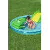 Bestway Crocodile Cove pripučiamas vandens žaidimų centras vaikams ir baseinas 2,24 m x 1,81 m x 72 cm