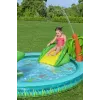 Bestway Crocodile Cove pripučiamas vandens žaidimų centras vaikams ir baseinas 2,24 m x 1,81 m x 72 cm