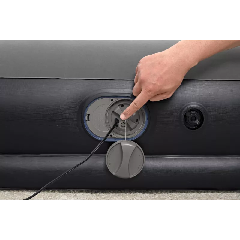 Bestway Tritech dvivietis pripučiamas čiužinys su įmontuotu USB siurbliu 1,91 m x 97 cm x 36 cm
