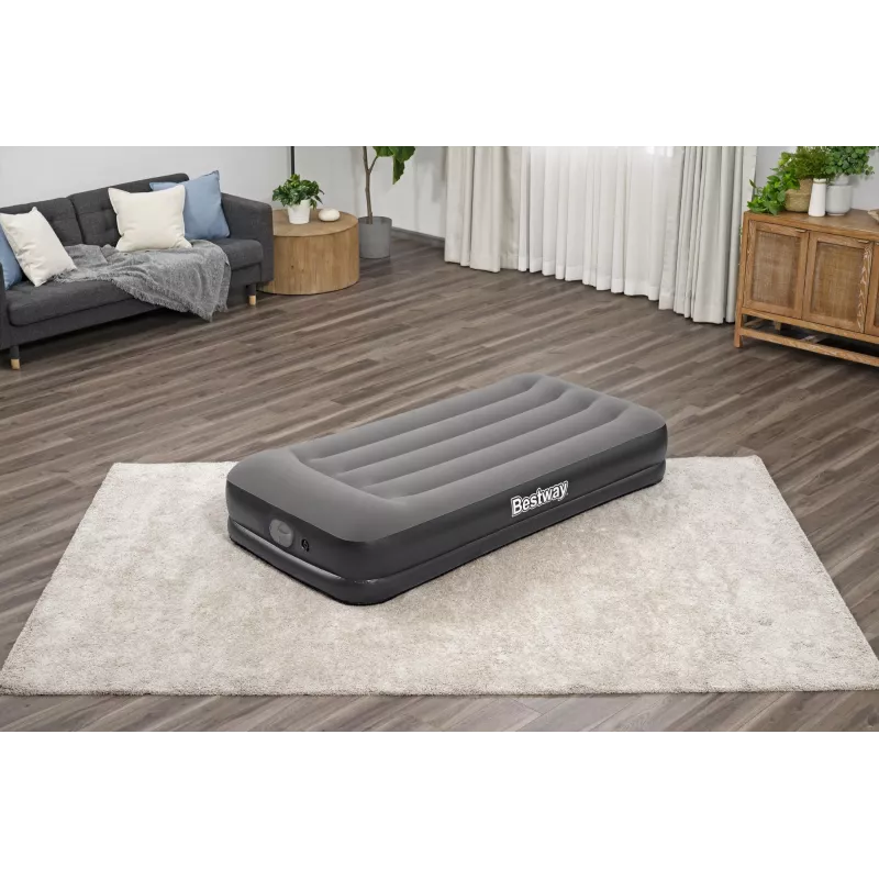 Bestway Tritech dvivietis pripučiamas čiužinys su įmontuotu USB siurbliu 1,91 m x 97 cm x 36 cm
