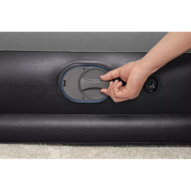 Bestway Tritech karalienės dydžio pripučiamas čiužinys su įmontuotu USB siurbliu 2,03 m x 1,52 m x 36 cm