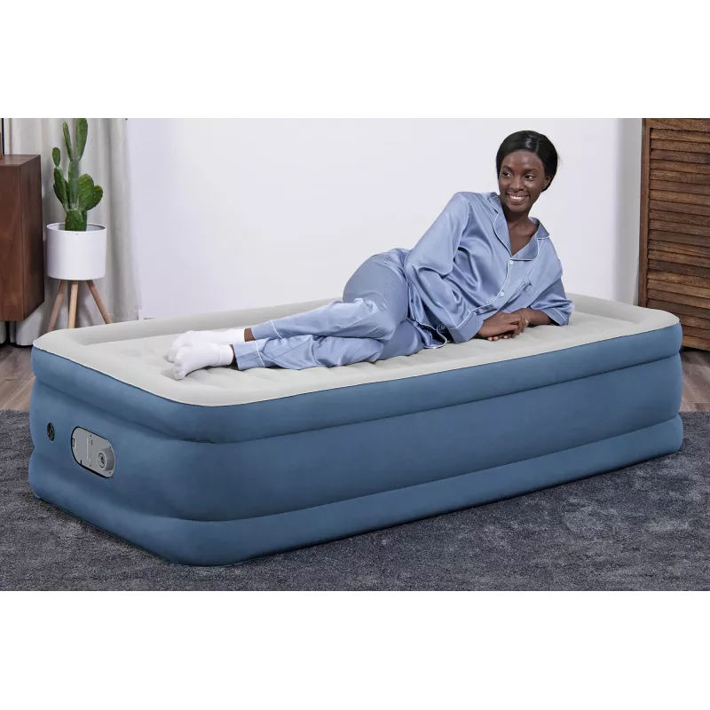 Bestway AlwayzAire dviguba pripučiama lova su įmontuotu dvigubu siurbliu 1,91 m x 97 cm x 46 cm