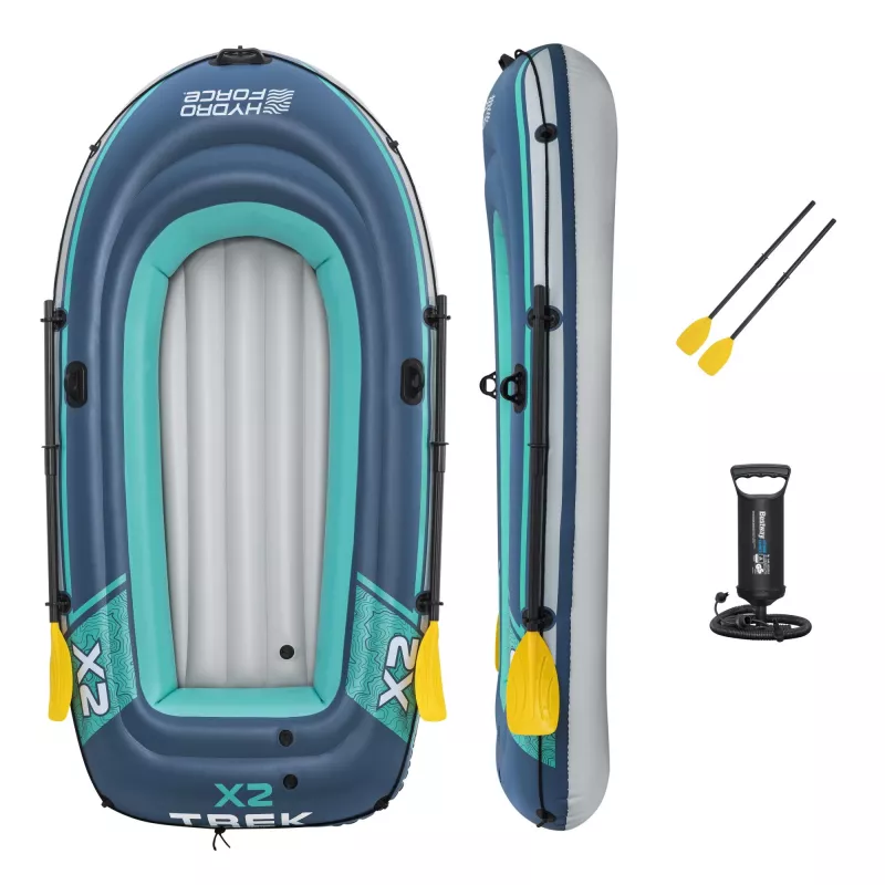 Bestway Hydro Force Trek X2 pripučiamas 2 asmenų plaustų rinkinys 2,32 m
