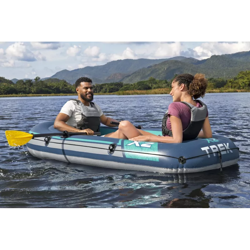 Bestway Hydro Force Trek X2 pripučiamas 2 asmenų plaustų rinkinys 2,32 m