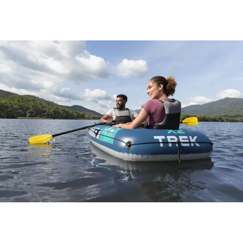 Bestway Hydro Force Trek X2 pripučiamas 2 asmenų plaustų rinkinys 2,32 m