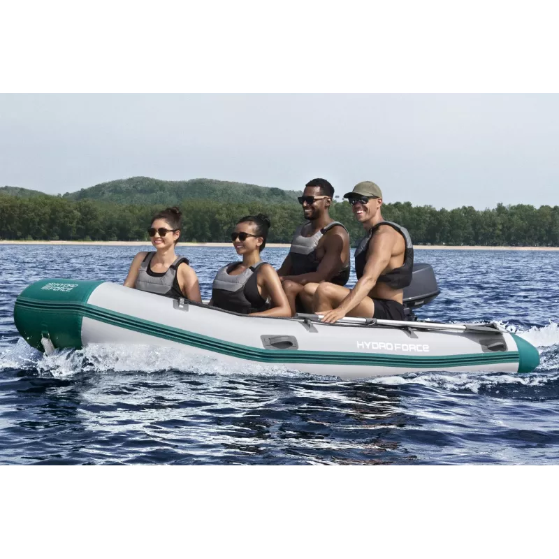Bestway Hydro Force Mirovia Elite 5 asmenų pripučiama sportinė valtis su priedais 3,30 m