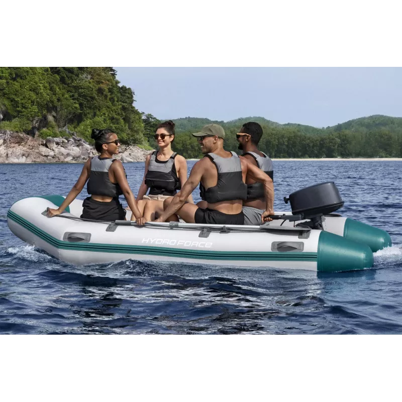Bestway Hydro Force Mirovia Elite 5 asmenų pripučiama sportinė valtis su priedais 3,30 m