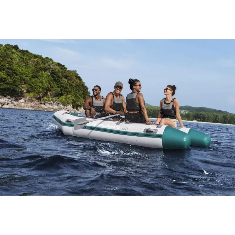 Bestway Hydro Force Mirovia Elite 5 asmenų pripučiama sportinė valtis su priedais 3,30 m