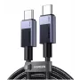 Ugreen 45068 USB laidas 2 m USB C 0,48 Gbit/s 240 W Juoda, Pilka