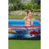 Bestway žaidimų baseinas, pripučiamas baseinas, 450 L, stačiakampis, 6 m., Žmogus-voras, vinilas
