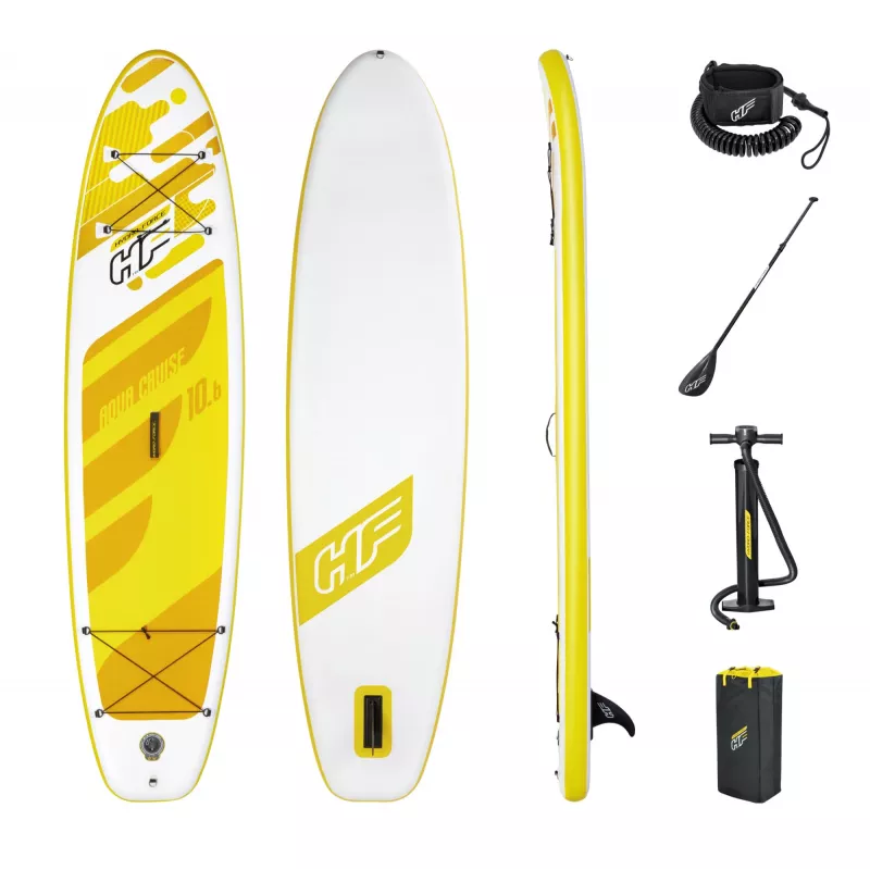 Bestway Hydro-Force 10'6 inch x 30 inch x 4.75 inch/3.20 m x 76 cm x 12 cm Aqua Cruise rinkinys