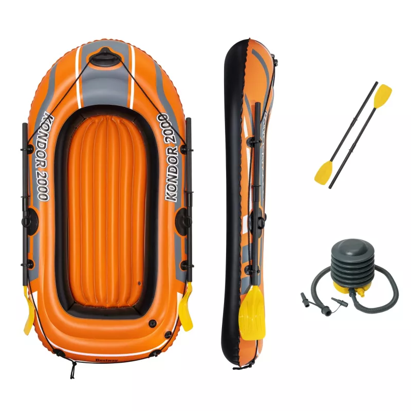 Bestway HYDRO-FORCE pripučiama valtis – su irklais ir kojine pompa