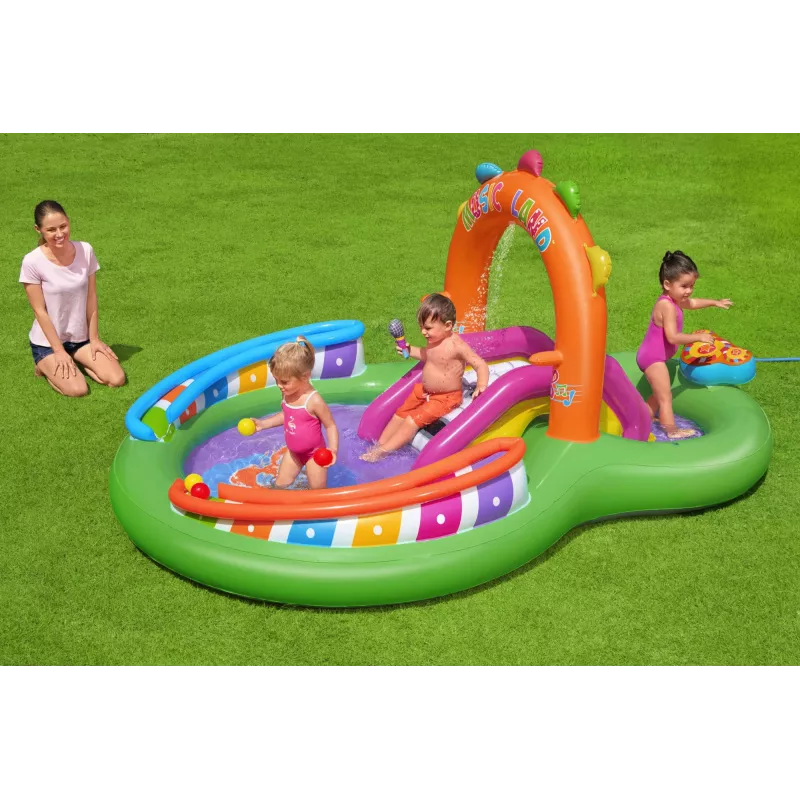 Bestway 9'8 colio x 6'3 colio x 54 colių/2,95 m x 1,90 m x 1,37 m Sing 'n Splash žaidimų centras