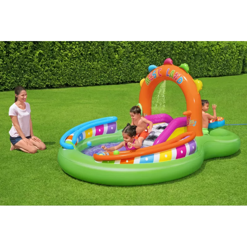 Bestway 9'8 colio x 6'3 colio x 54 colių/2,95 m x 1,90 m x 1,37 m Sing 'n Splash žaidimų centras