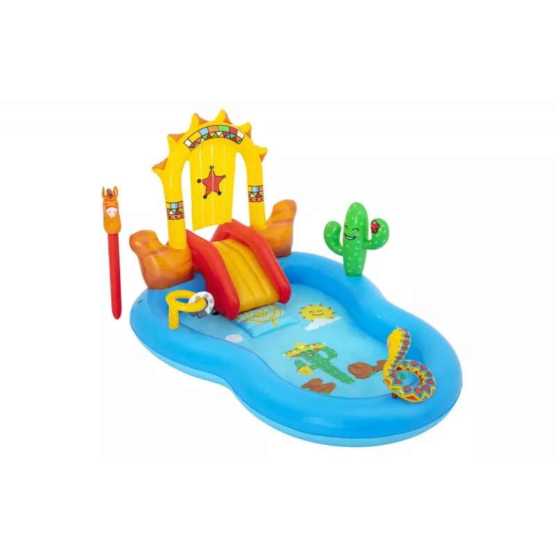 Bestway 8'8 inch x 6'2 inch x 55 inch/2,64 m x 1,88 m x 1,40 m Laukiniai Vakarai žaidimų centras