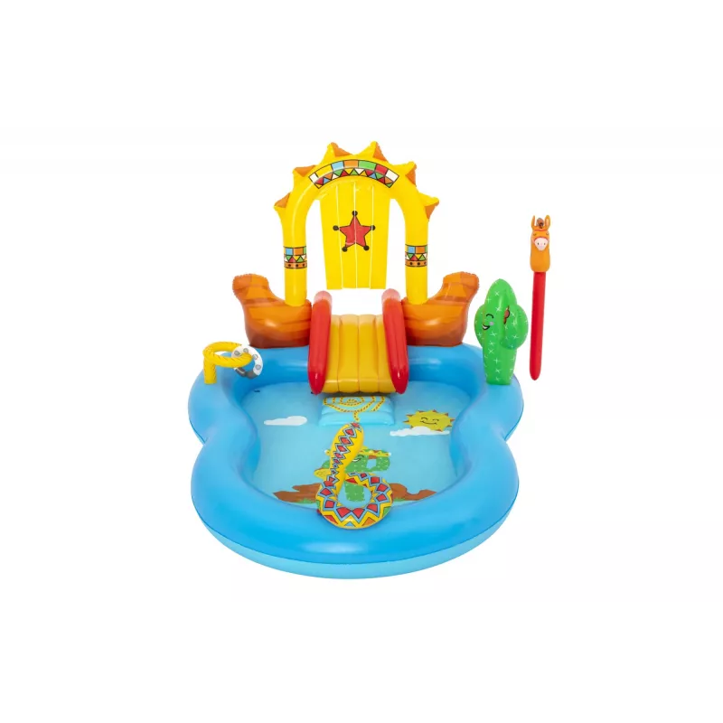 Bestway 8'8 inch x 6'2 inch x 55 inch/2,64 m x 1,88 m x 1,40 m Laukiniai Vakarai žaidimų centras
