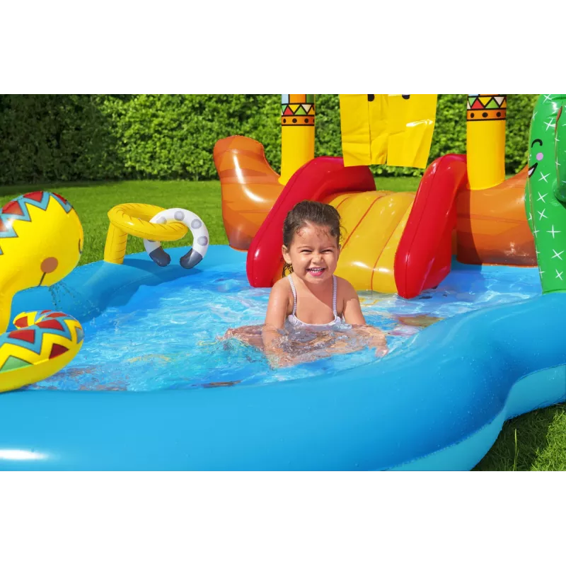 Bestway 8'8 inch x 6'2 inch x 55 inch/2,64 m x 1,88 m x 1,40 m Laukiniai Vakarai žaidimų centras